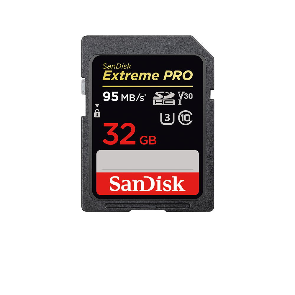 Sandisk Extreme PRO® SDHC™ UHS-I Cards (32GB) ให้เช่า
