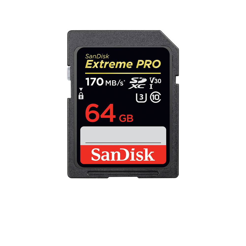 Sandisk Extreme PRO® SDXC™ UHS-I Cards (64GB) ให้เช่า