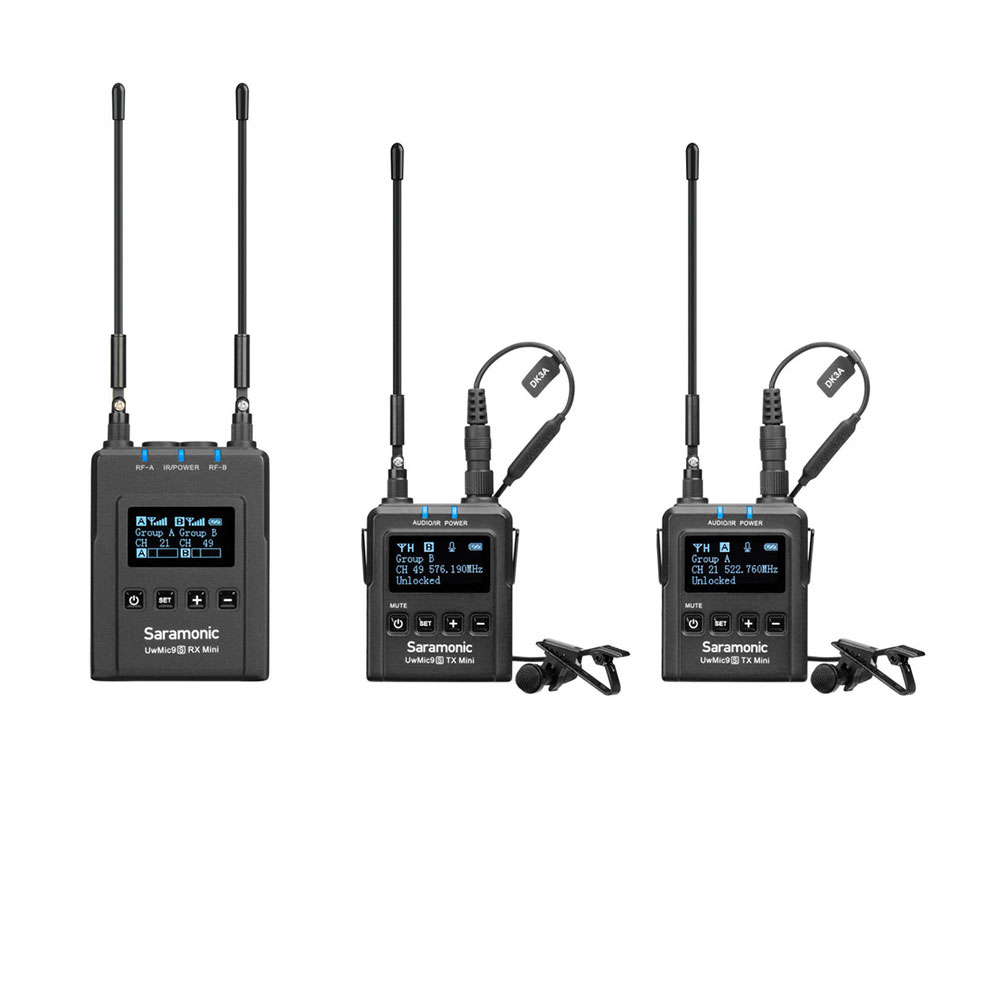 Saramonic Uwmic12 TH Mini Kit 2 Wireless Microphone ให้เช่า